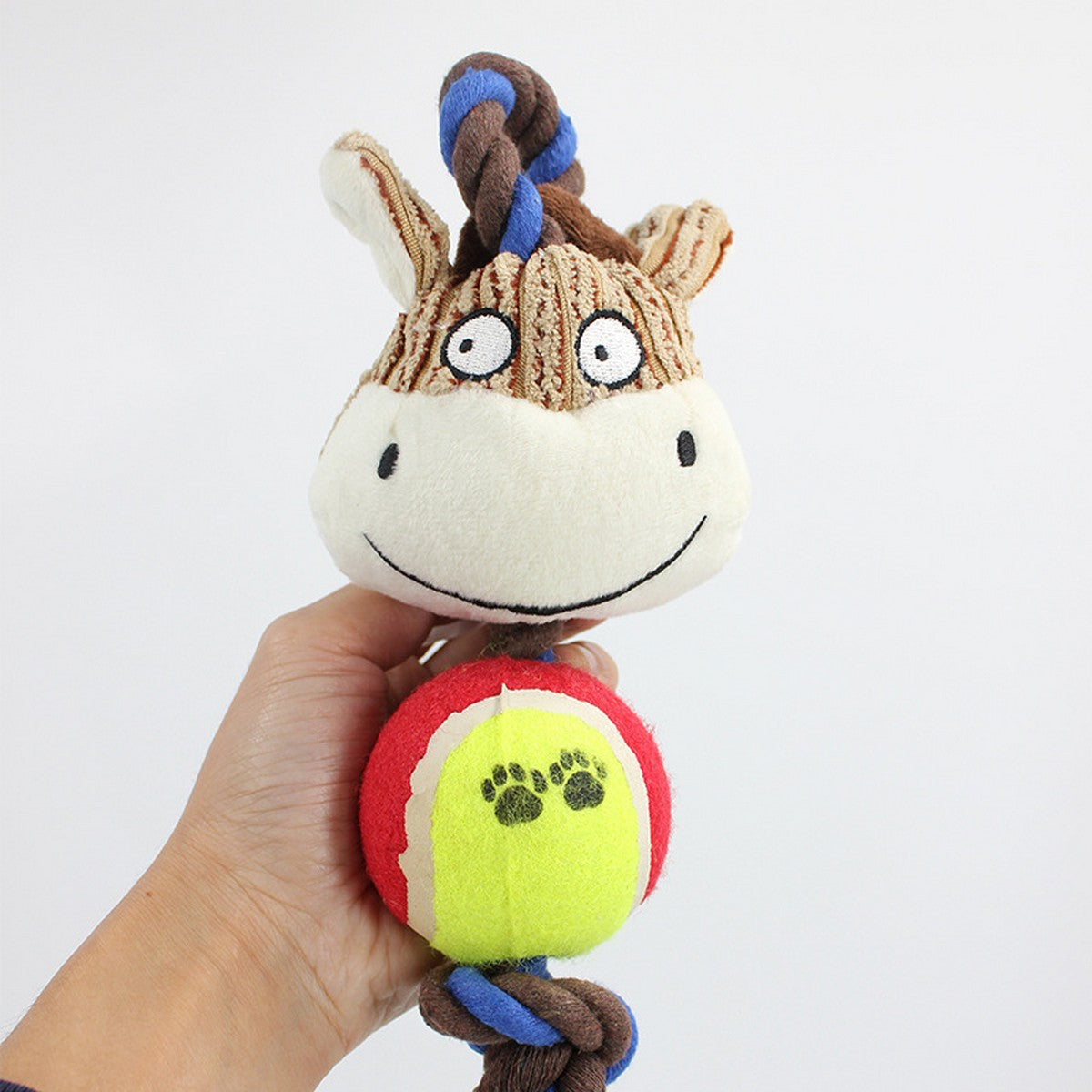 Fun Plush Throw & Chew Toy_CWMM13328