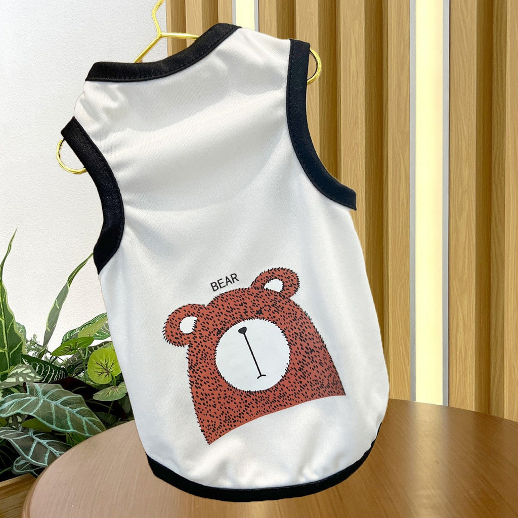 Pet Summer Vest – Nordic Style Dog Cat Shirt_CWMM11275