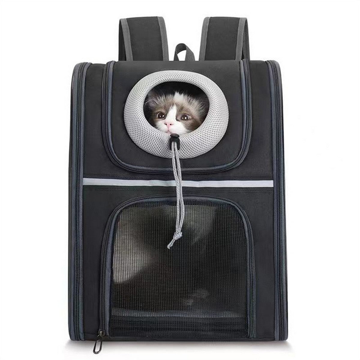 Portable Pet Travel Backpack for Cats Dogs_CWMM12934