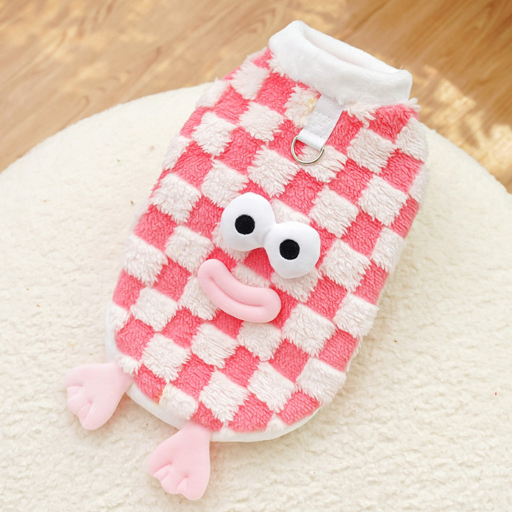 Funny Cartoon Pet Hoodie – Cute Dog & Cat Outfit_CWMM11070