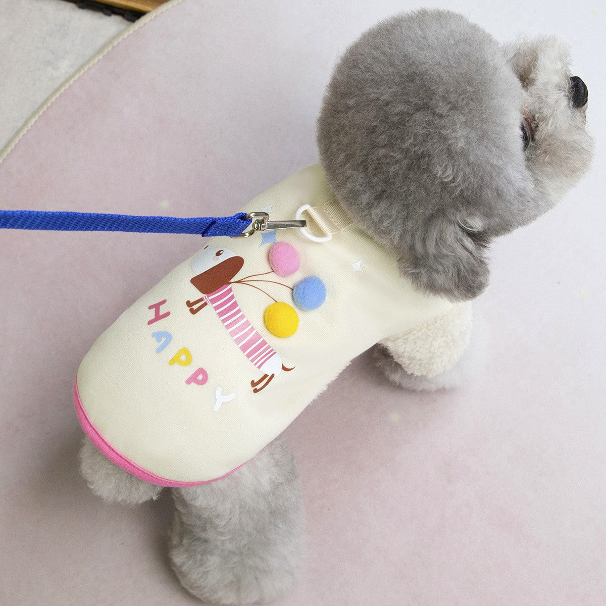 Pet Winter Fleece Hoodie for Small Pets_CWMM12224