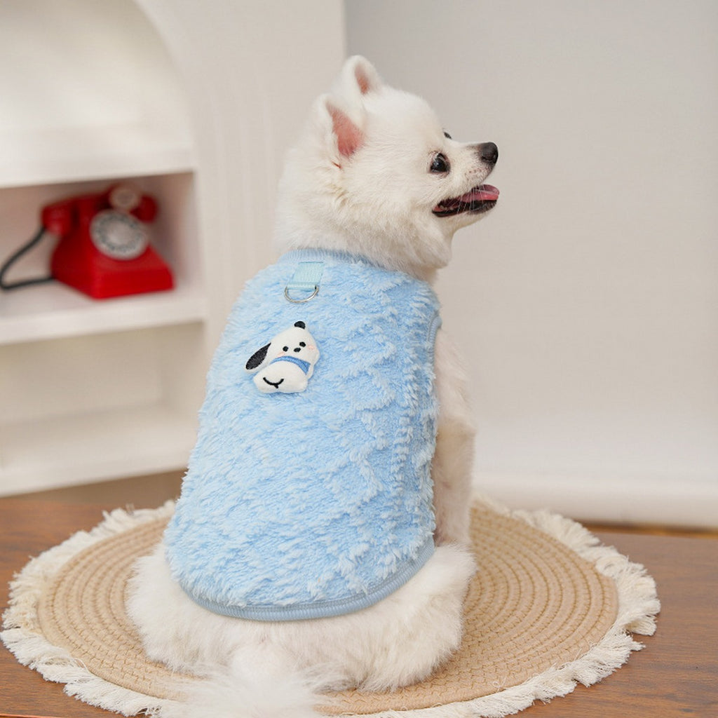 Plush Lined Coat for Small Dogs & Cats_CWMM11119