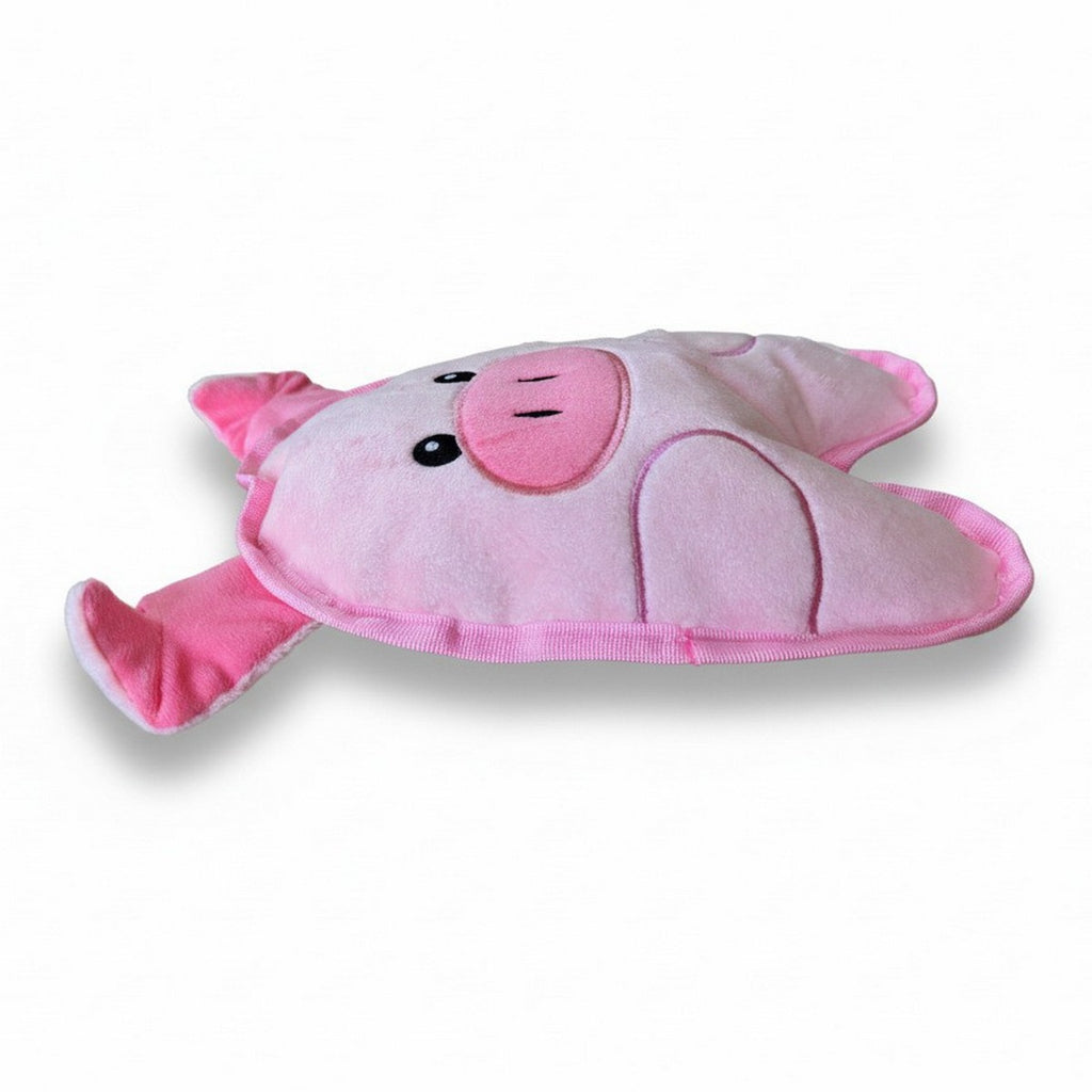 Soft Durable Pink Pig Dog Toy_CWMM13356