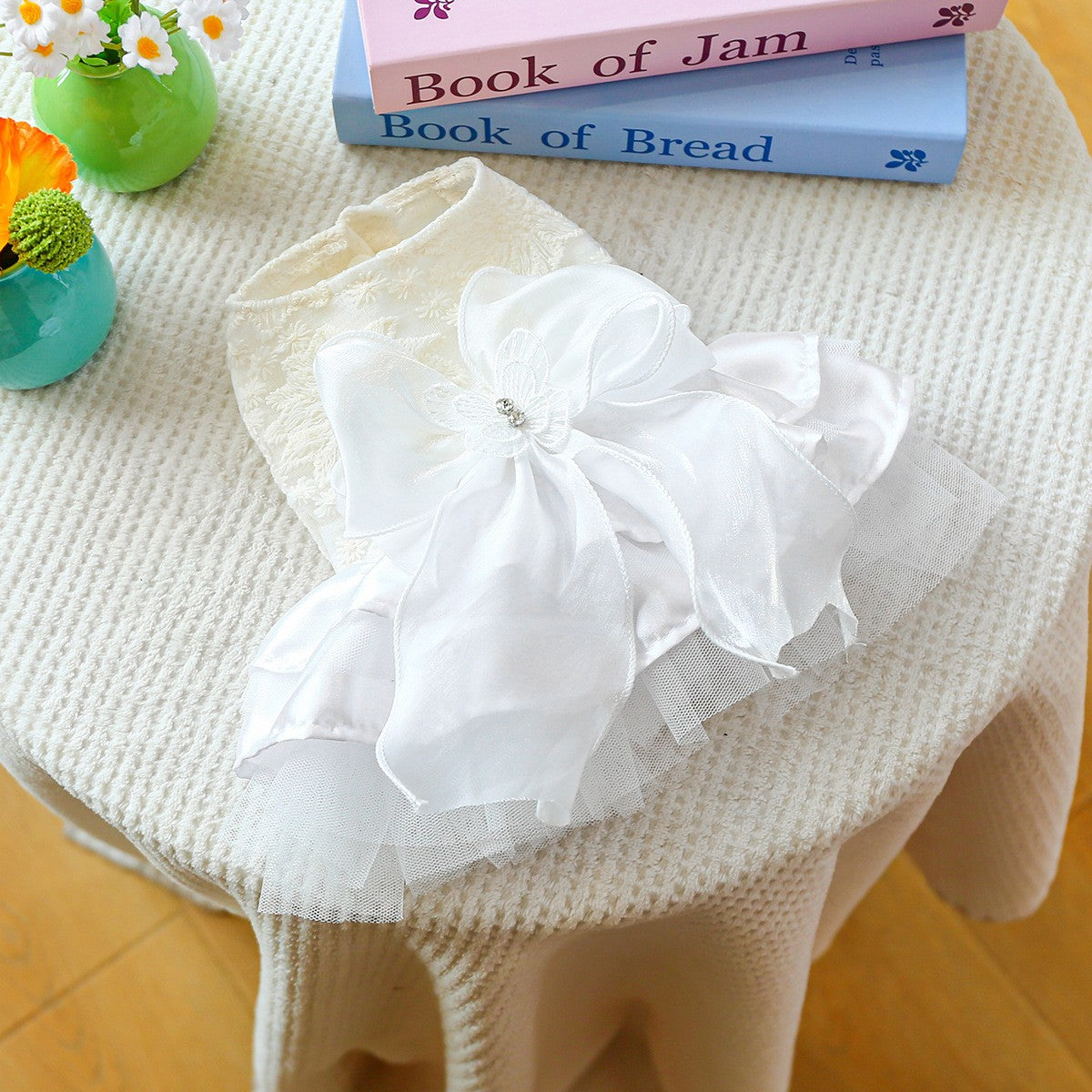 Cute Pet Ballet Tulle Princess Dress_CWMM13091