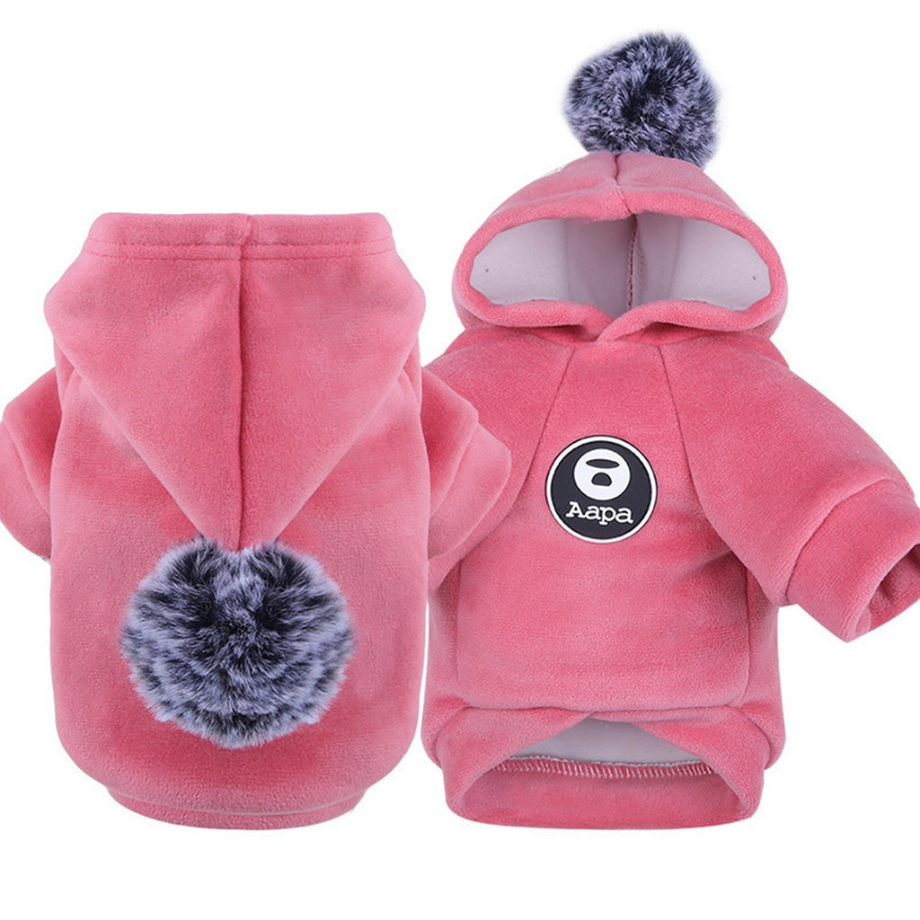 Cute Ball Pet Hoodie – Warm Fall Winter Outfit_CWMM11071