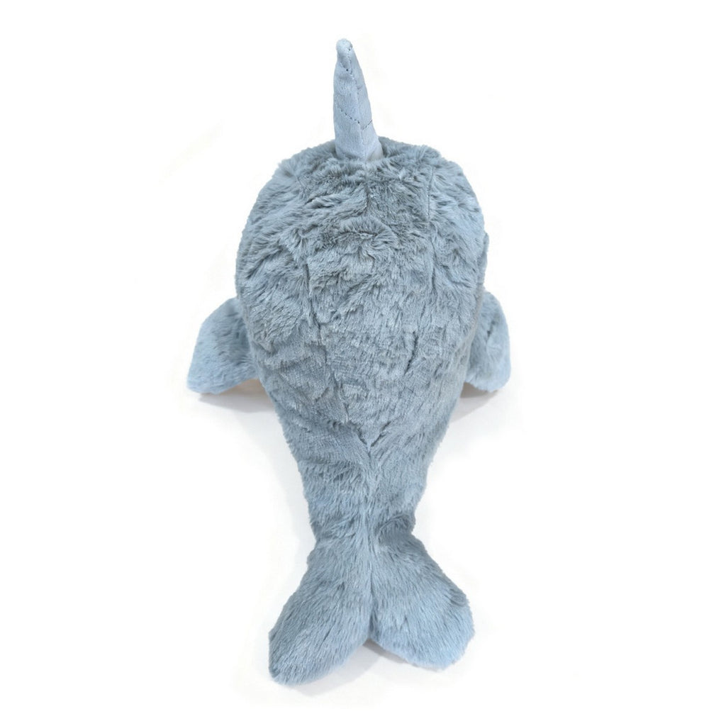 Cute Narwhal Plush Dog Toy Durable_CWMM13355