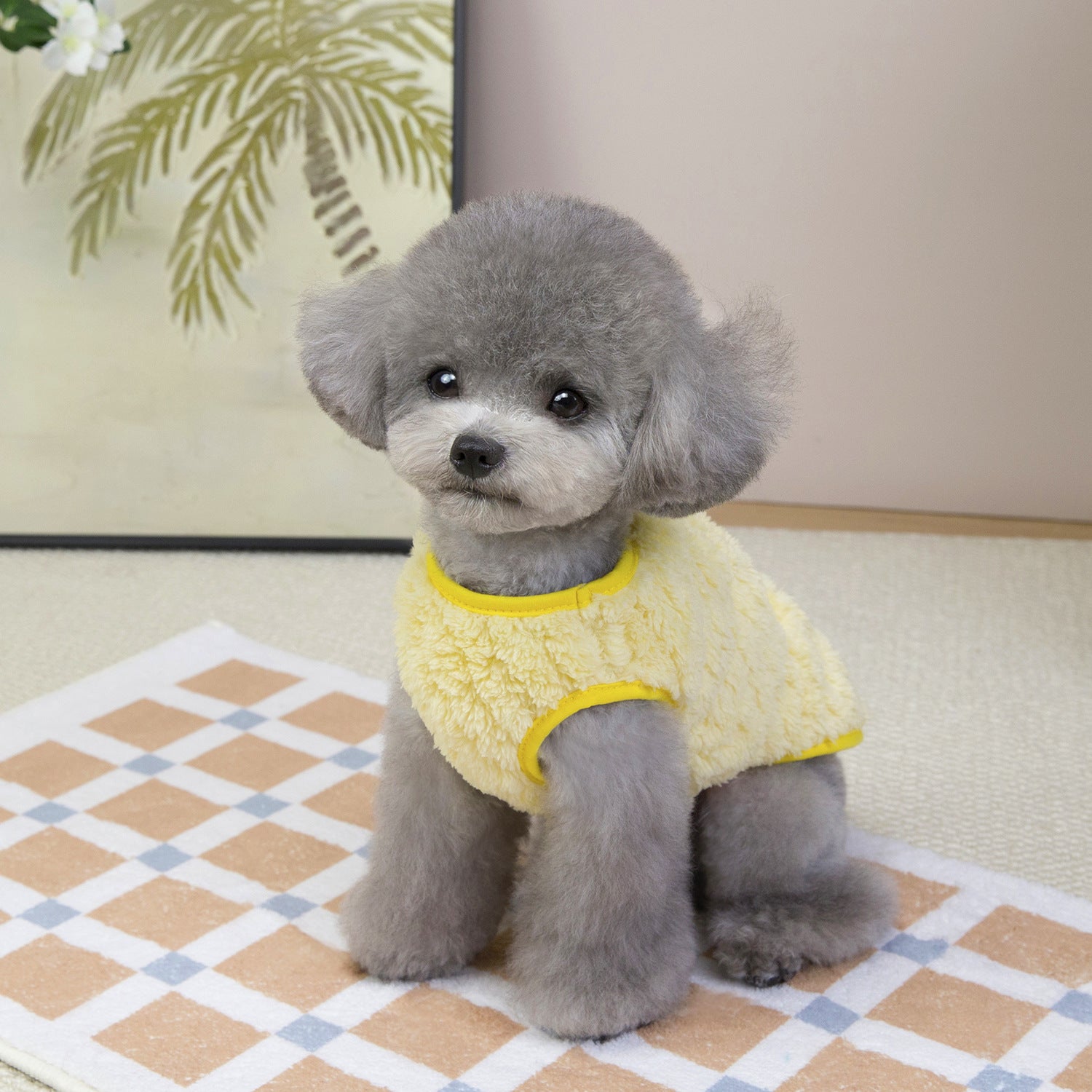 Pet Winter Fleece Vest for Small Dogs_CWMM12203