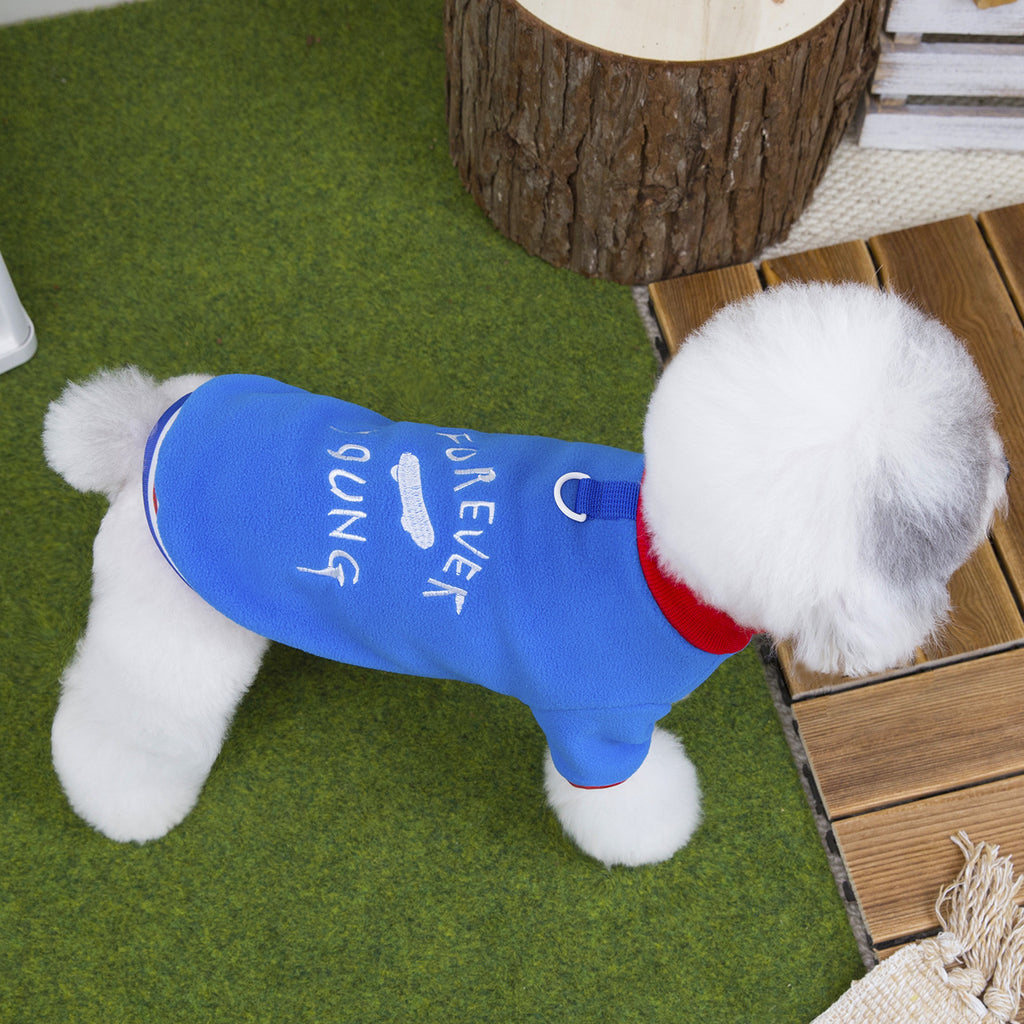 Warm Fleece Dog Hoodie for Small Dogs_CWMM12198