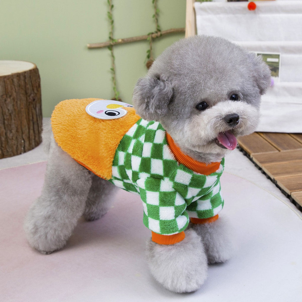 Pet Winter Fleece Hoodie for Small Dogs_CWMM12231