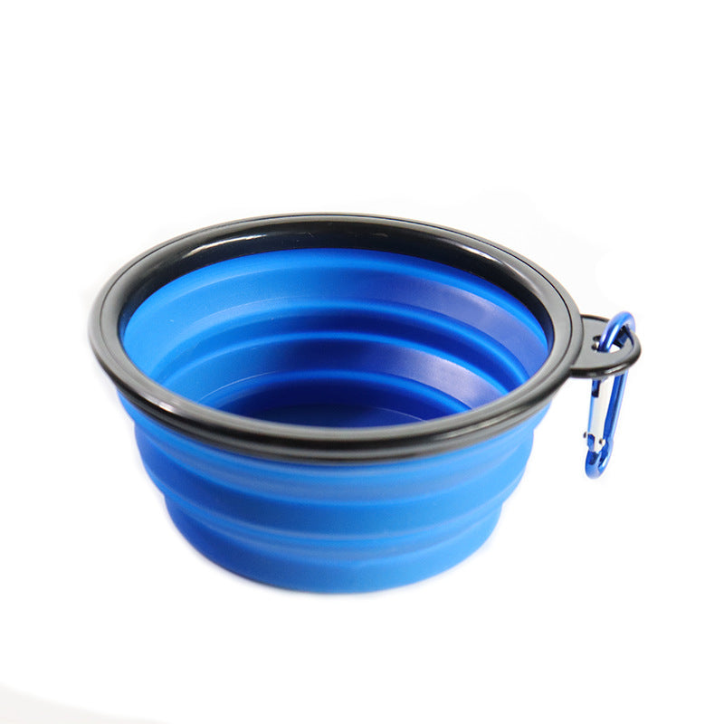 Travel Pet Bowl Collapsible Silicone Dog Feeder_CWMM6527