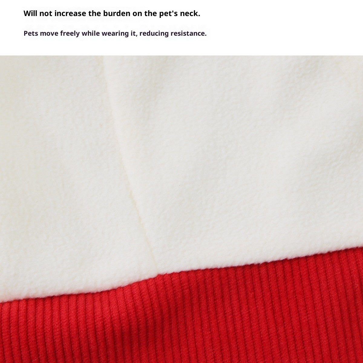 Christmas Pet Hat – Plush Bow Hat & Scarf Set_CWMM11342