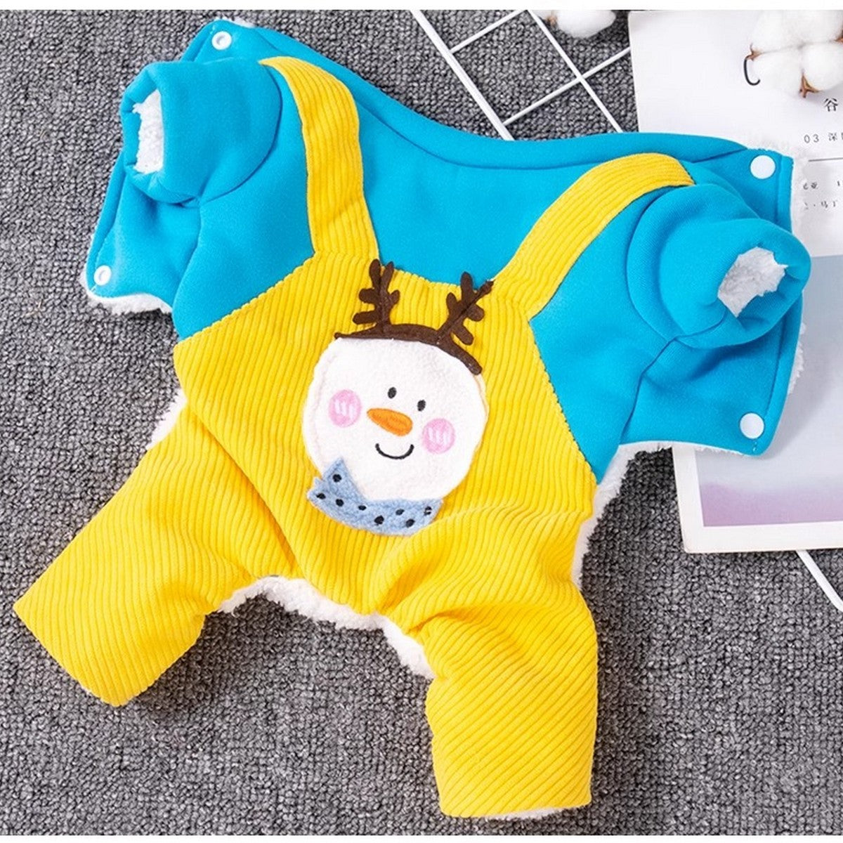 Dog Cat Warm Four Leg Winter Clothes_CWMM12791