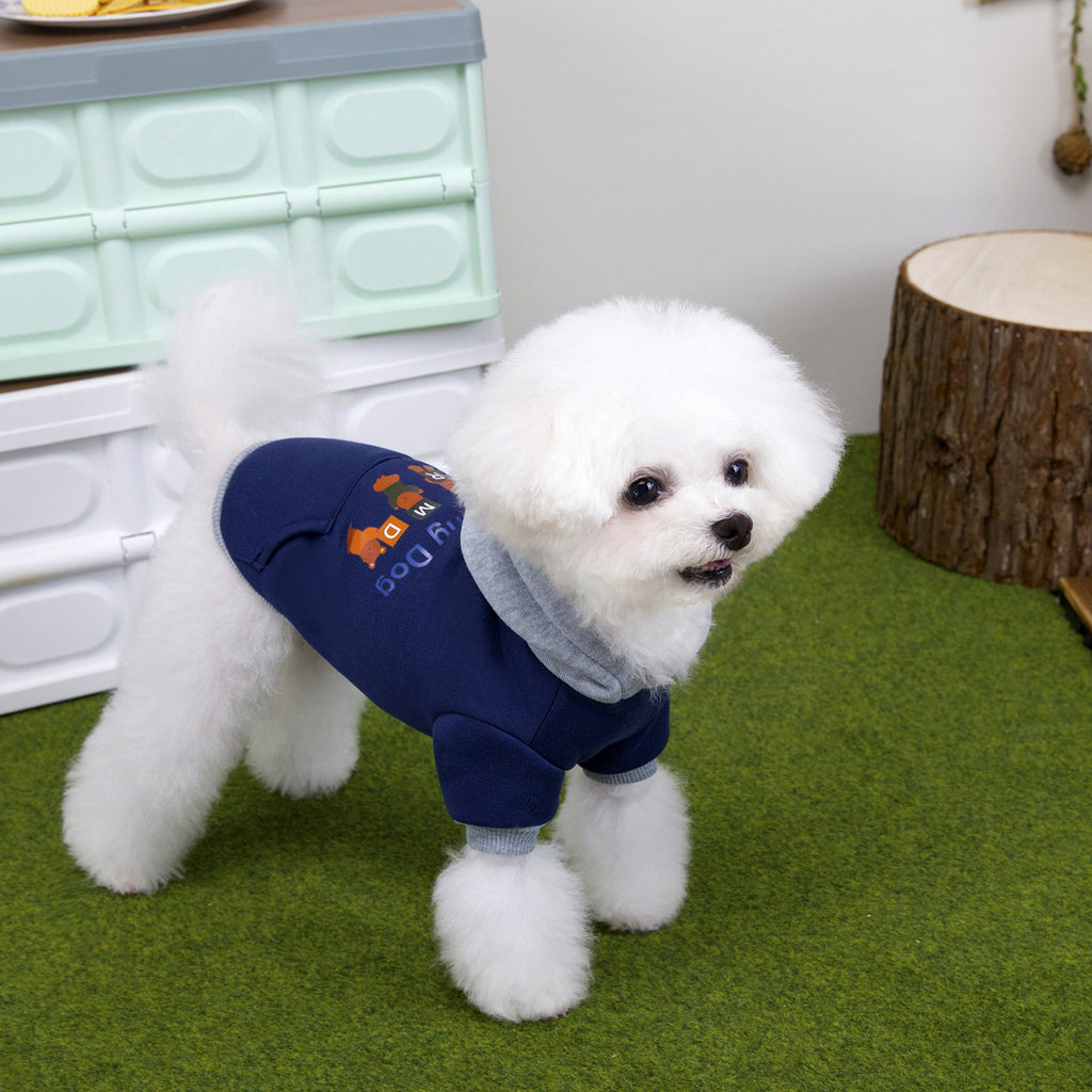 Autumn Winter Fleece Dog Sweatshirt_CWMM12200