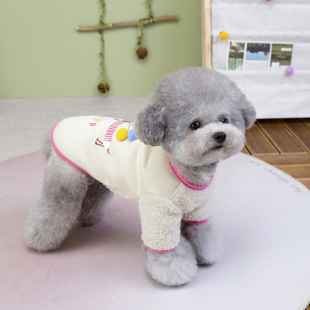 Pet Winter Fleece Hoodie for Small Pets_CWMM12224