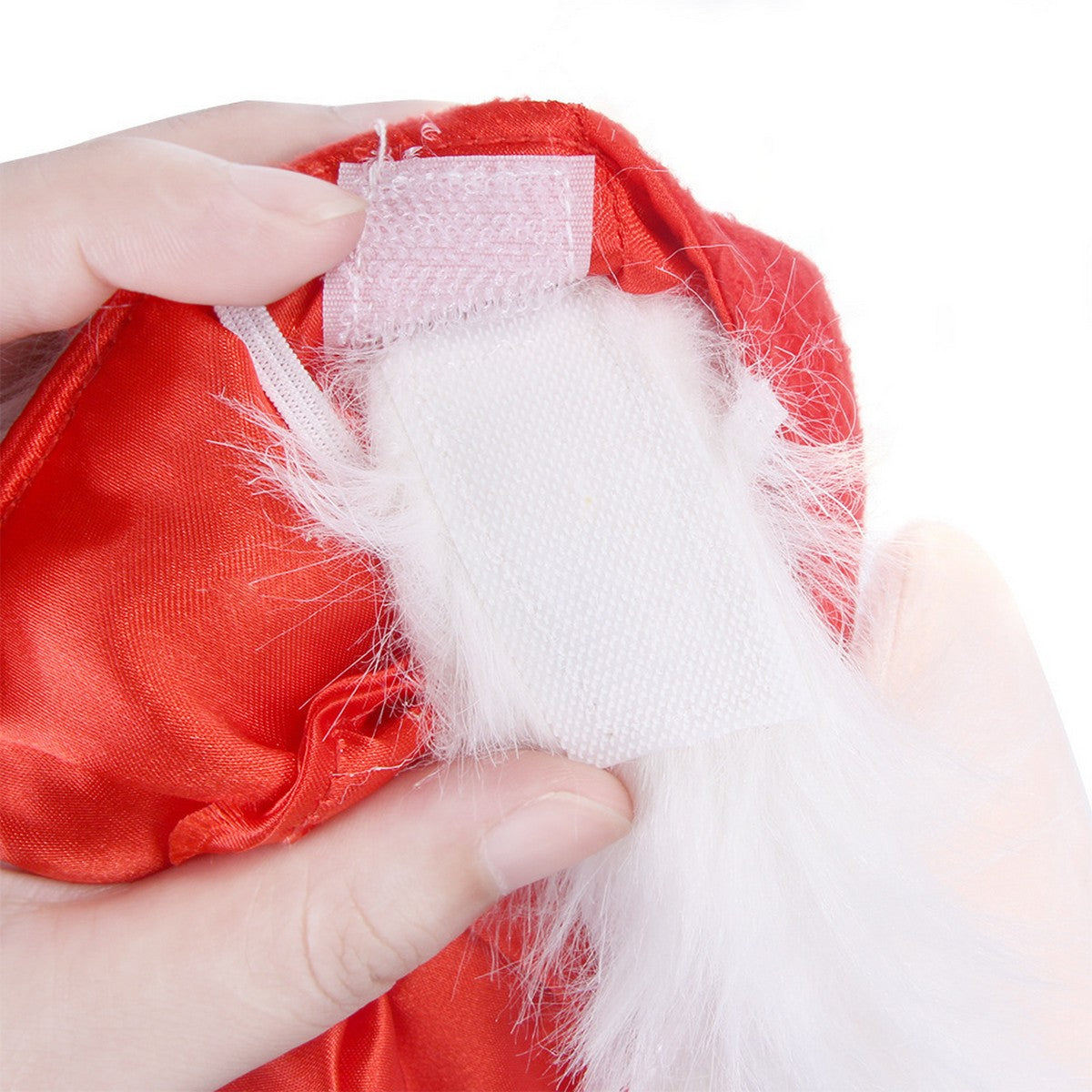 Holiday Pet Costume – Funny Santa Pet Head Hat_CWMM11350