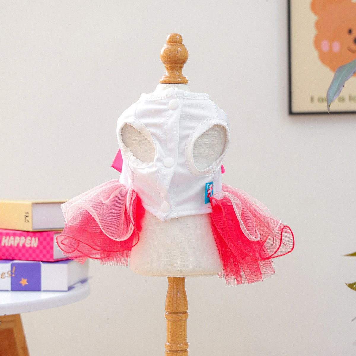 Puppy Kitten Warm Puff Dress Outfit_CWMM13040