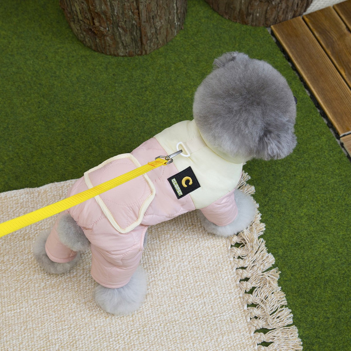 Teddy Bichon Dog Four-Leg Cotton Vest_CWMM12230