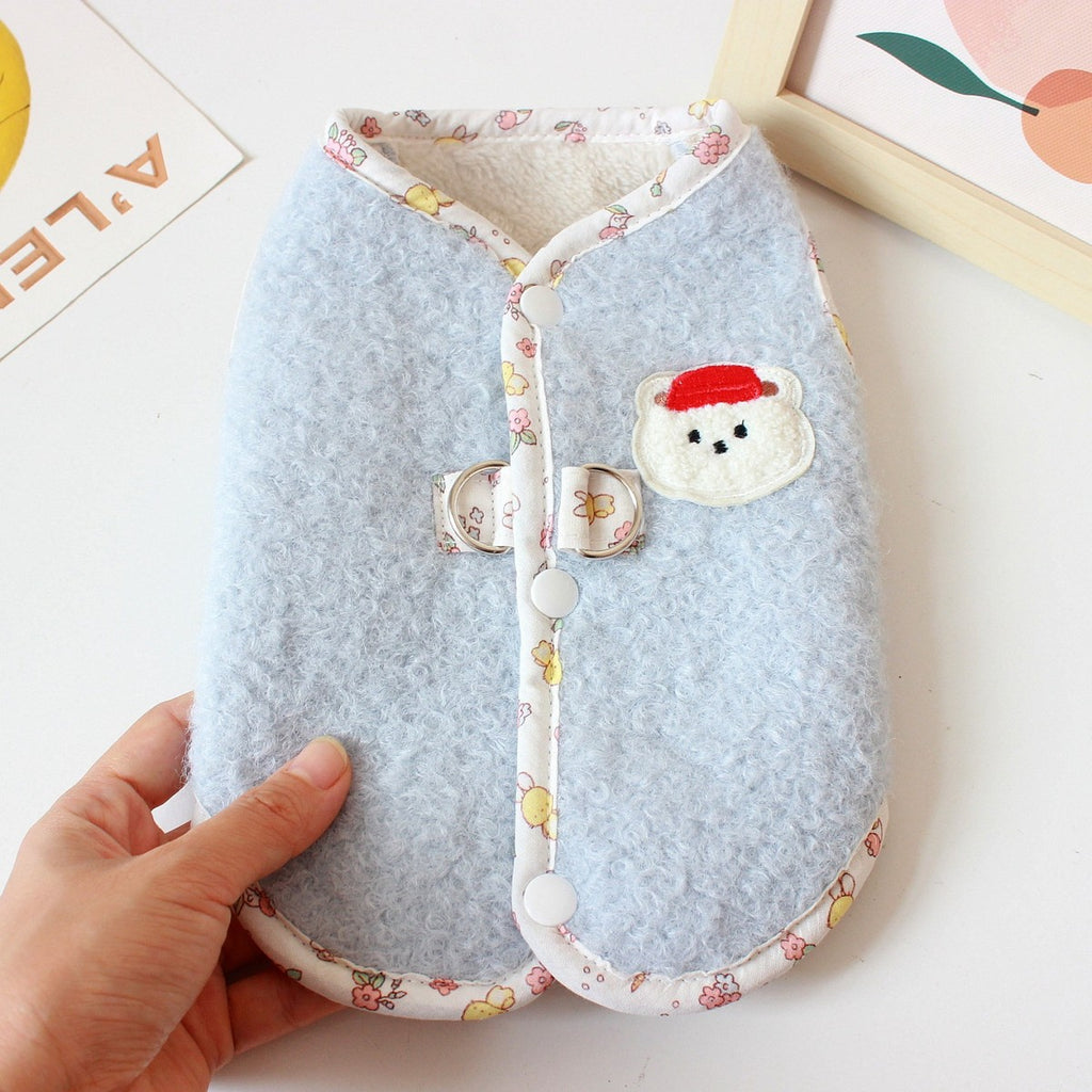 Pet Winter Fleece Vest for Small Pets_CWMM12227