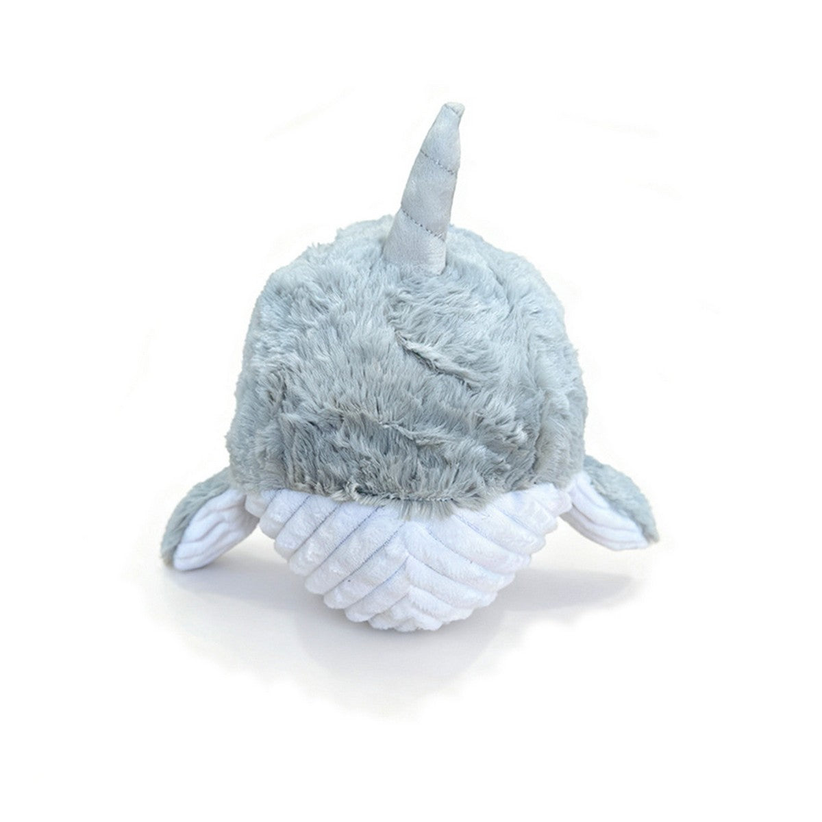 Cute Narwhal Plush Dog Toy Durable_CWMM13355