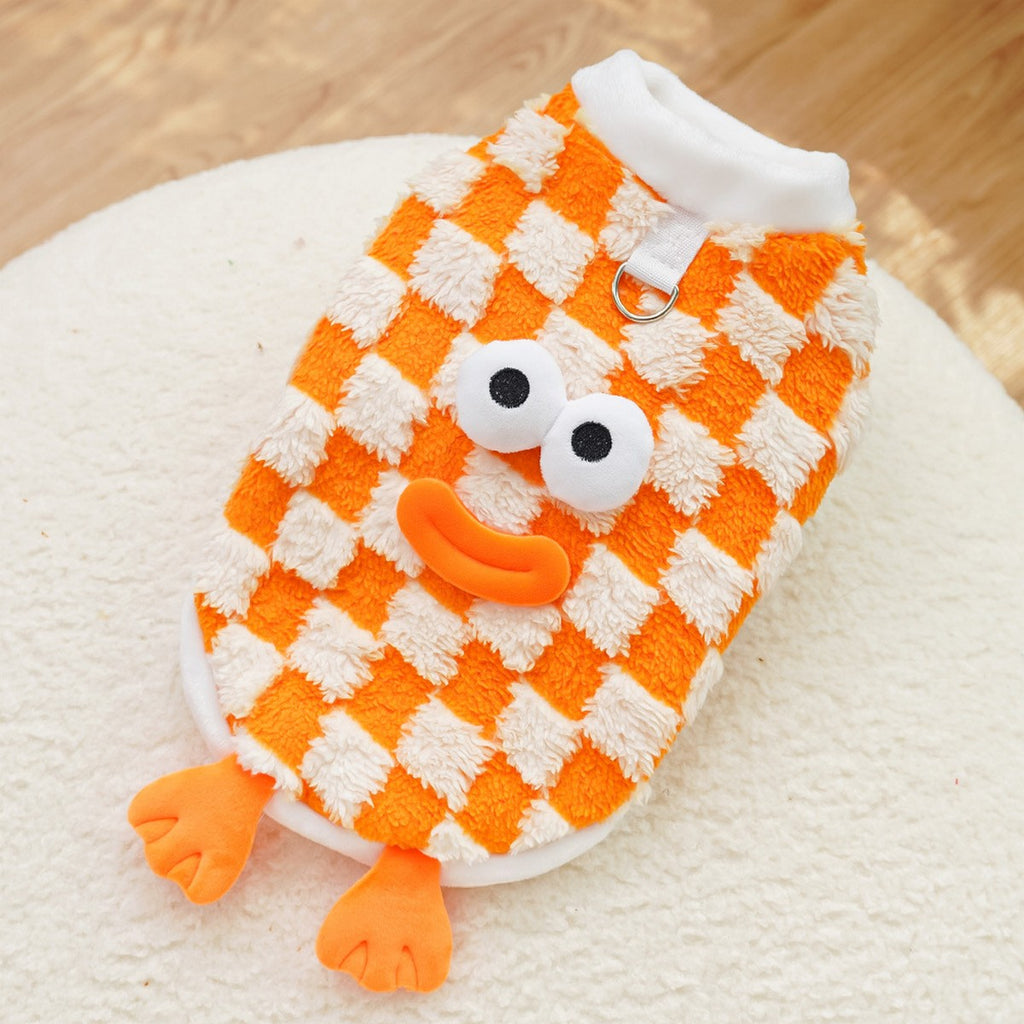 Funny Cartoon Pet Hoodie – Cute Dog & Cat Outfit_CWMM11070