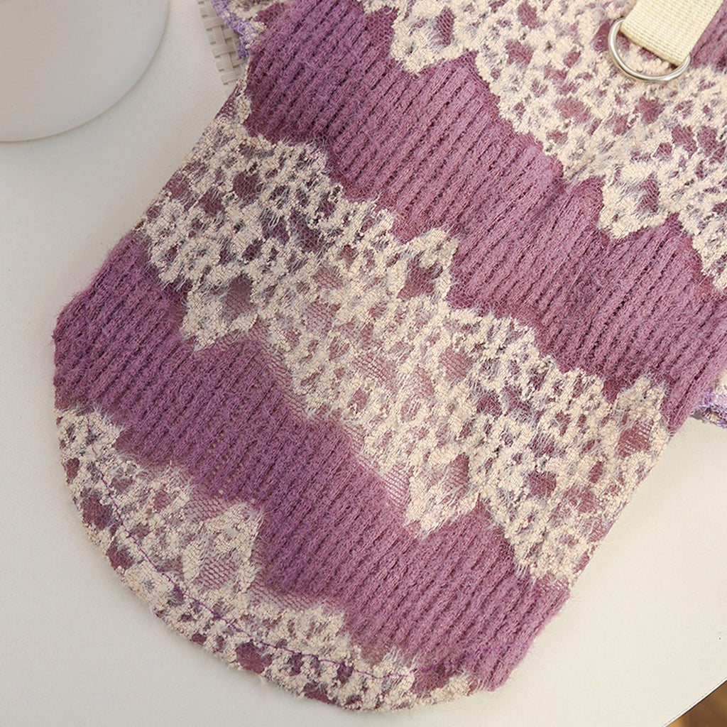 Lace Pet Turtleneck – Warm Winter Dog & Cat Shirt_CWMM11075