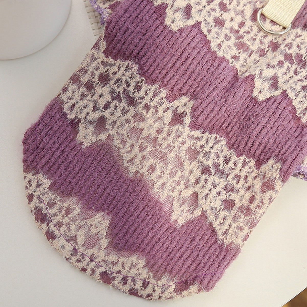 Lace Pet Turtleneck – Warm Winter Dog & Cat Shirt_CWMM11075