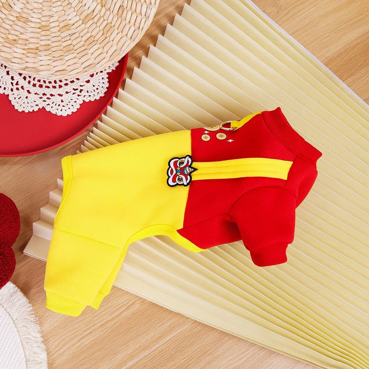 Cute Lunar New Year Pet Jumpsuit 2025_CWMM12257