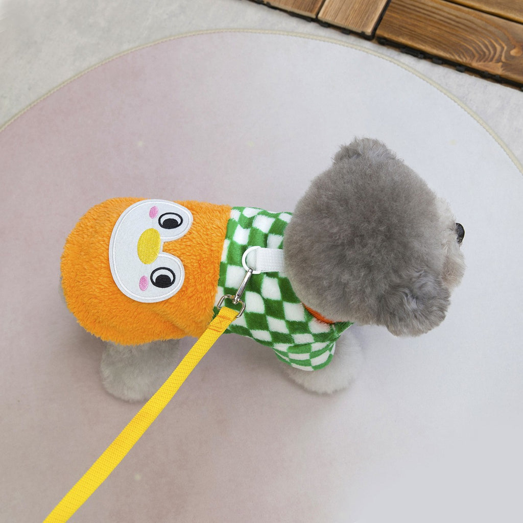 Pet Winter Fleece Hoodie for Small Dogs_CWMM12231