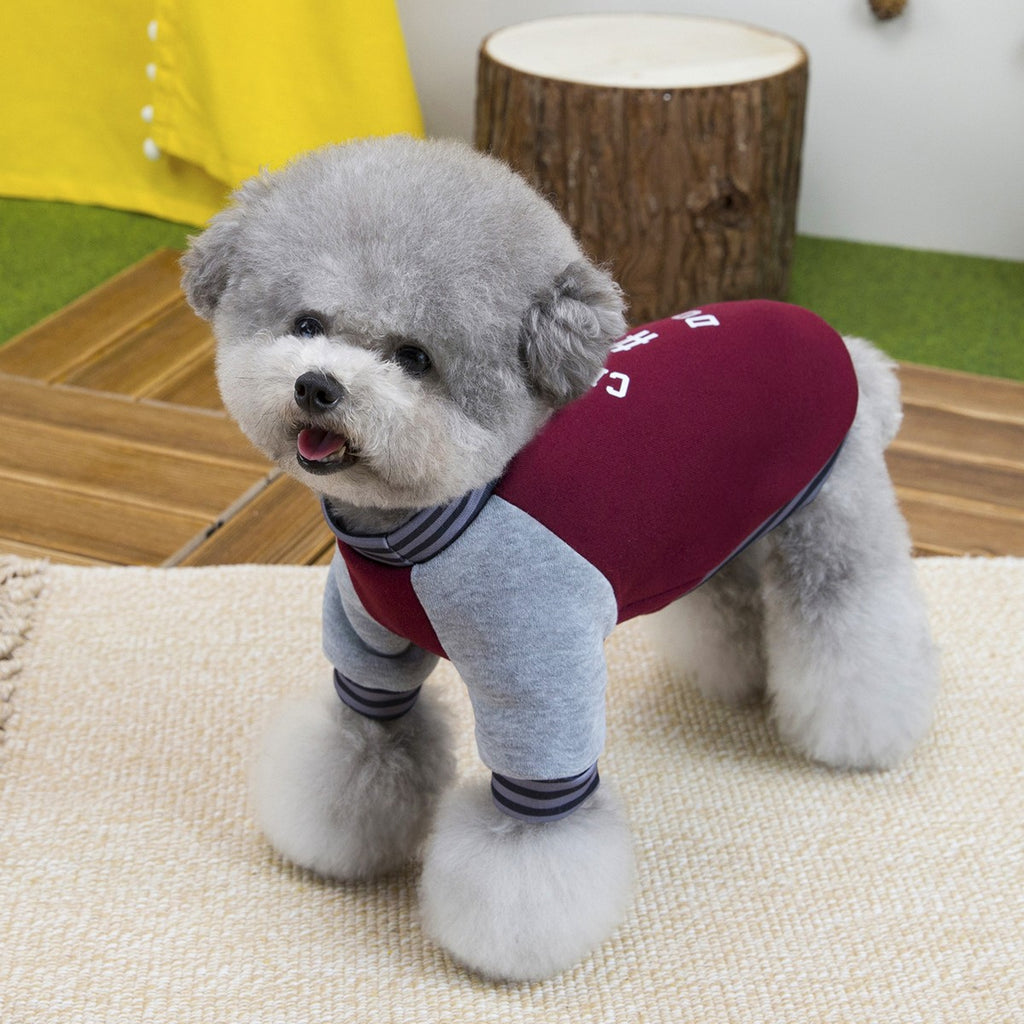 European Style Thick Dog Hoodie Small Dogs_CWMM12253