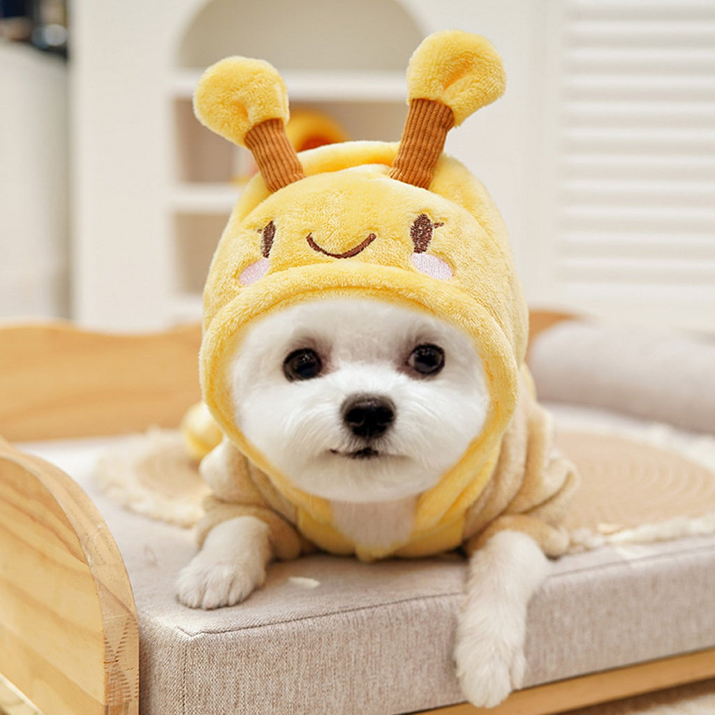 Flannel Pet Jumpsuit – Warm Dog Cat Outfit_CWMM11302