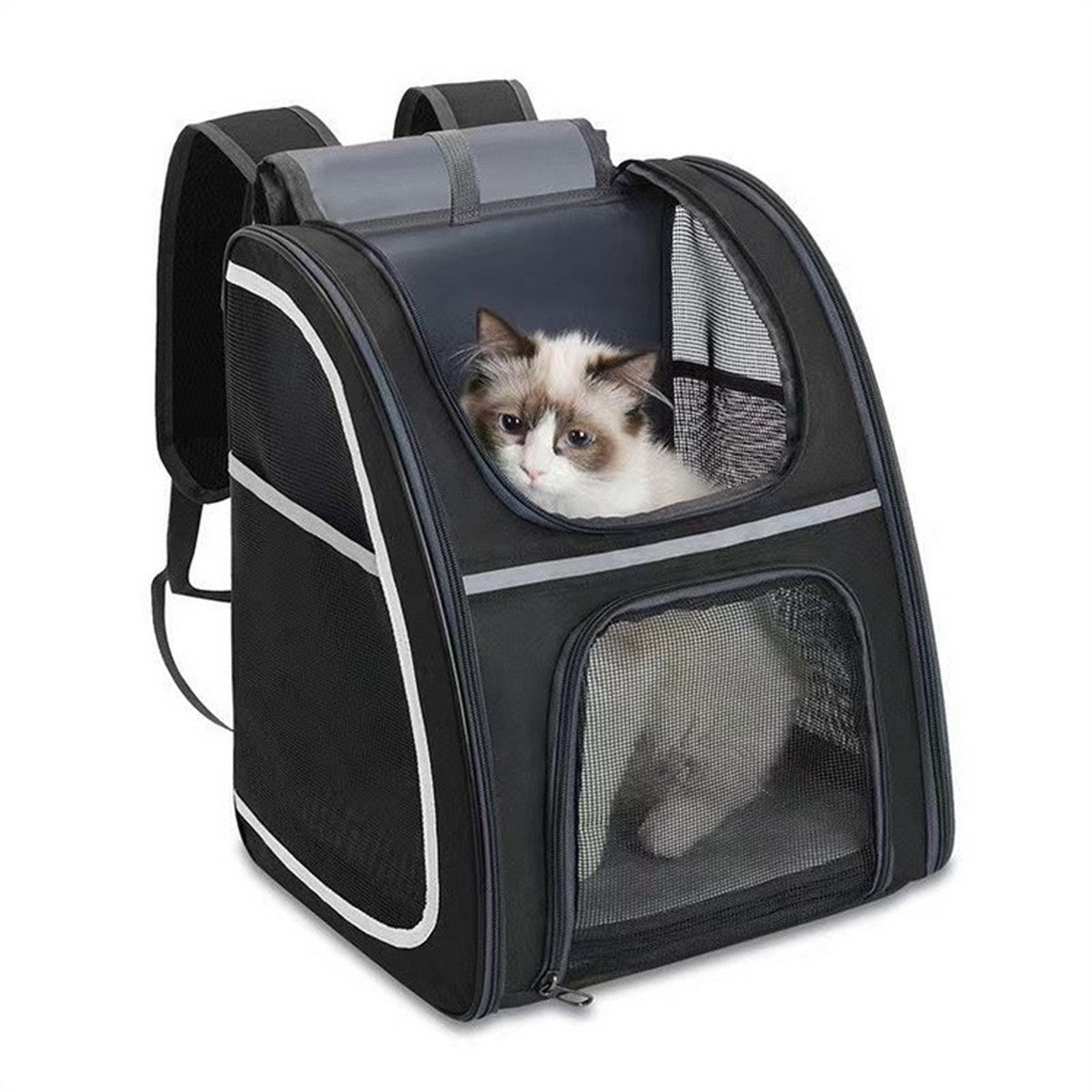 Portable Pet Travel Backpack for Cats Dogs_CWMM12934