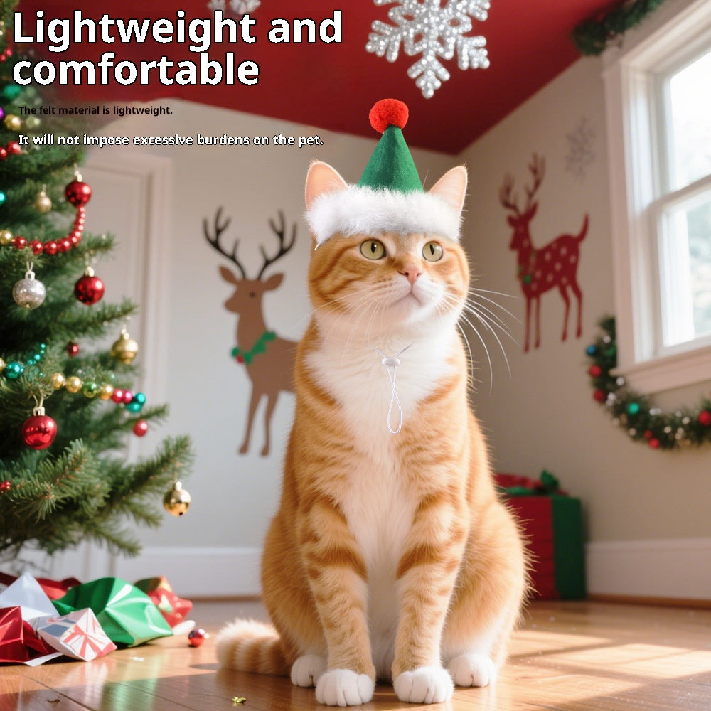 Christmas Tree Hat for Cats & Small Dogs_CWMM11399