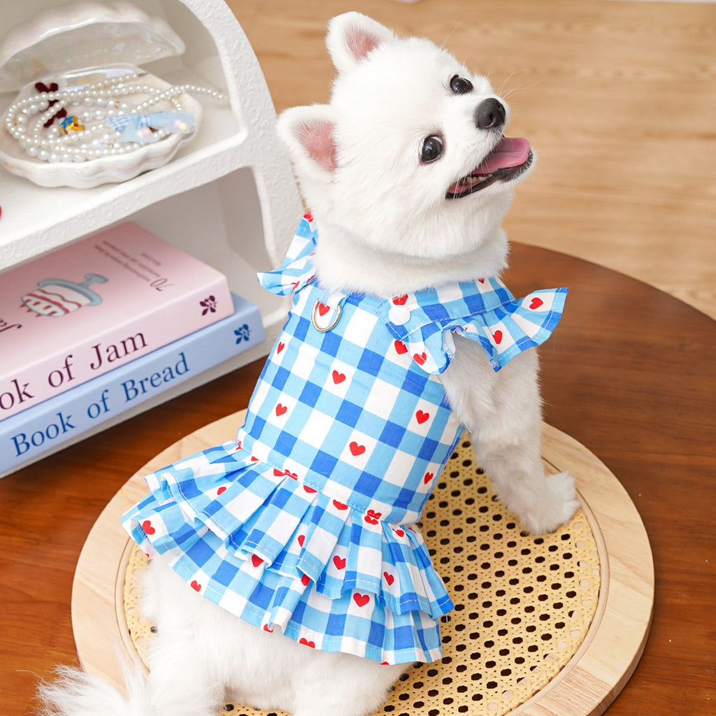 Pet Harness Dress – Cute Princess Outfit_CWMM11295