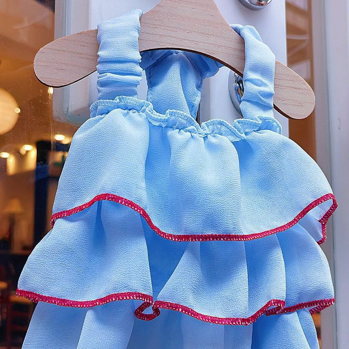 Cute Summer Pet Dress – Breathable Outfit_CWMM11170