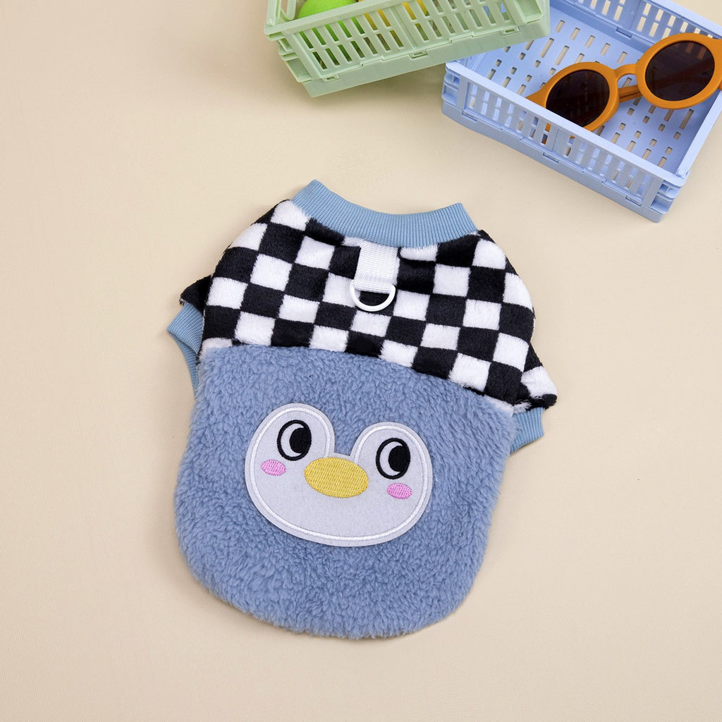 Pet Winter Fleece Hoodie for Small Dogs_CWMM12231