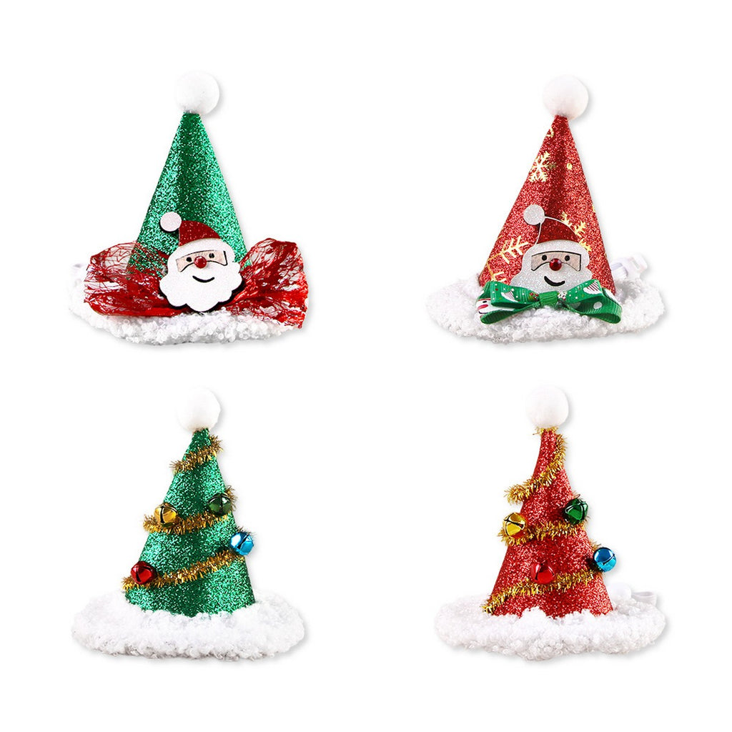 Cute Christmas Pet Hat – Snowman Tree Headwear_CWMM11353