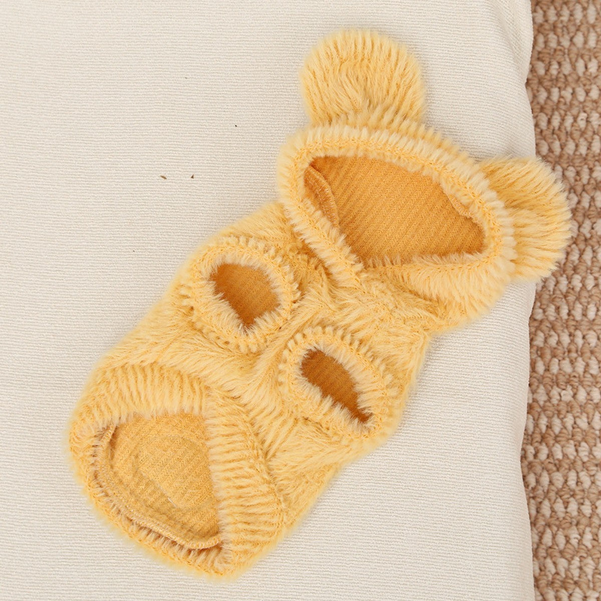 Faux Mink Pet Hoodie Vest for Dogs & Cats_CWMM11182