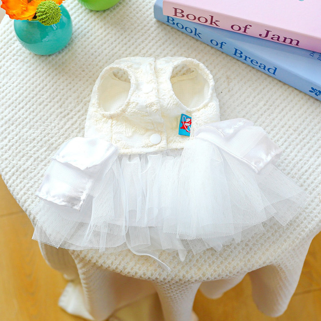 Cute Pet Ballet Tulle Princess Dress_CWMM13091
