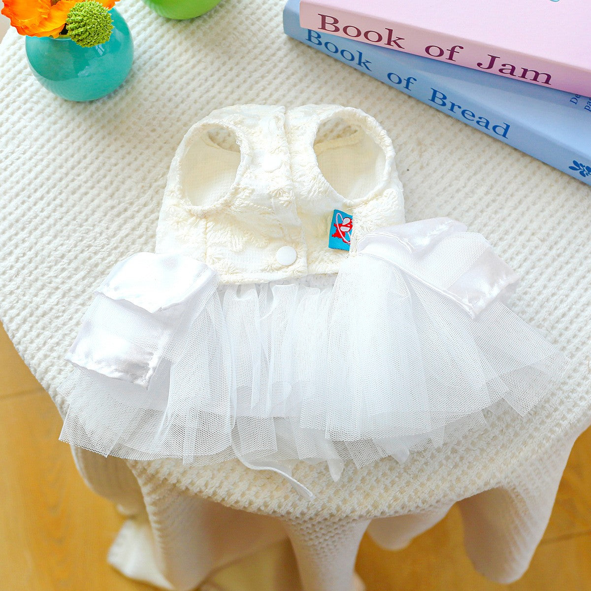 Cute Pet Ballet Tulle Princess Dress_CWMM13091
