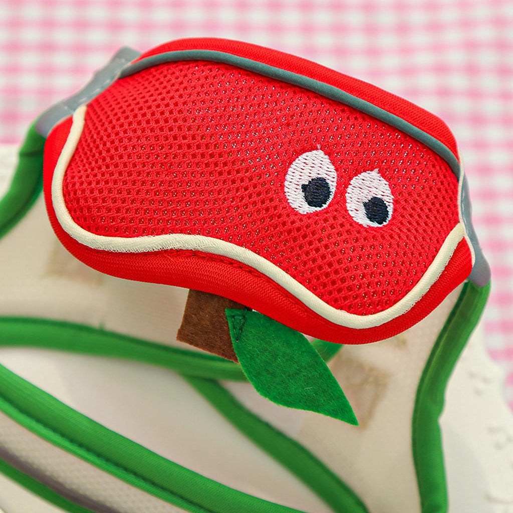 Pawsome Matching Set Cute Dog Bib with Mesh Harness_CWMM11131