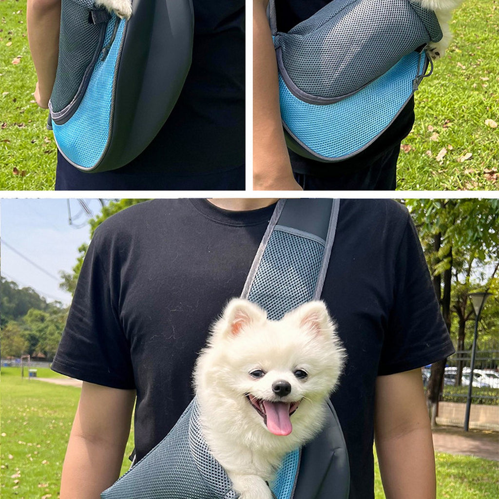 Breathable Mesh Cat & Dog Carrier_CWMM11133