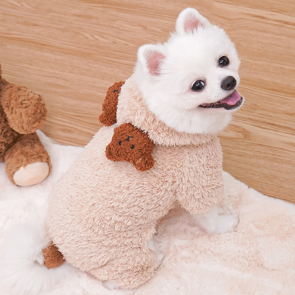 Warm Bear Costume   Winter Dog Cat Wear_CWMM11298
