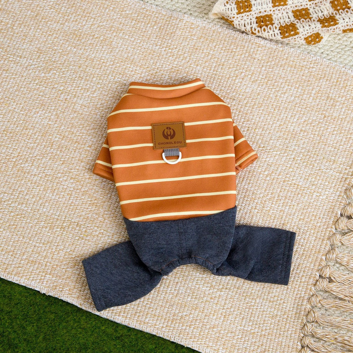 Pet Winter Fleece Pants for Small Dogs_CWMM12225