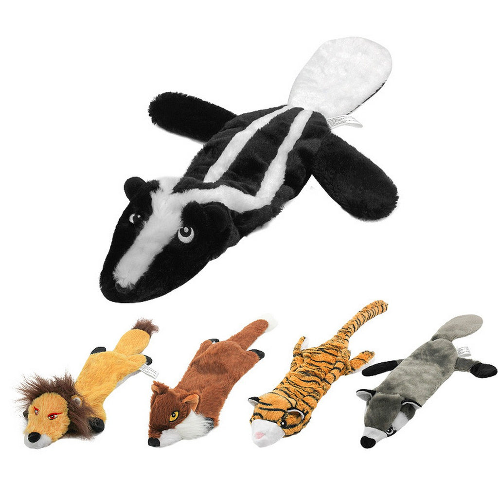 Squeaky Plush Skunk Toy for Dogs & Cats_CWMM13297