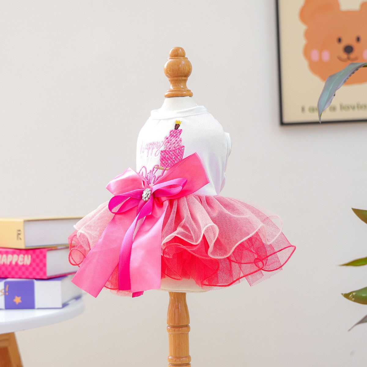 Puppy Kitten Warm Puff Dress Outfit_CWMM13040