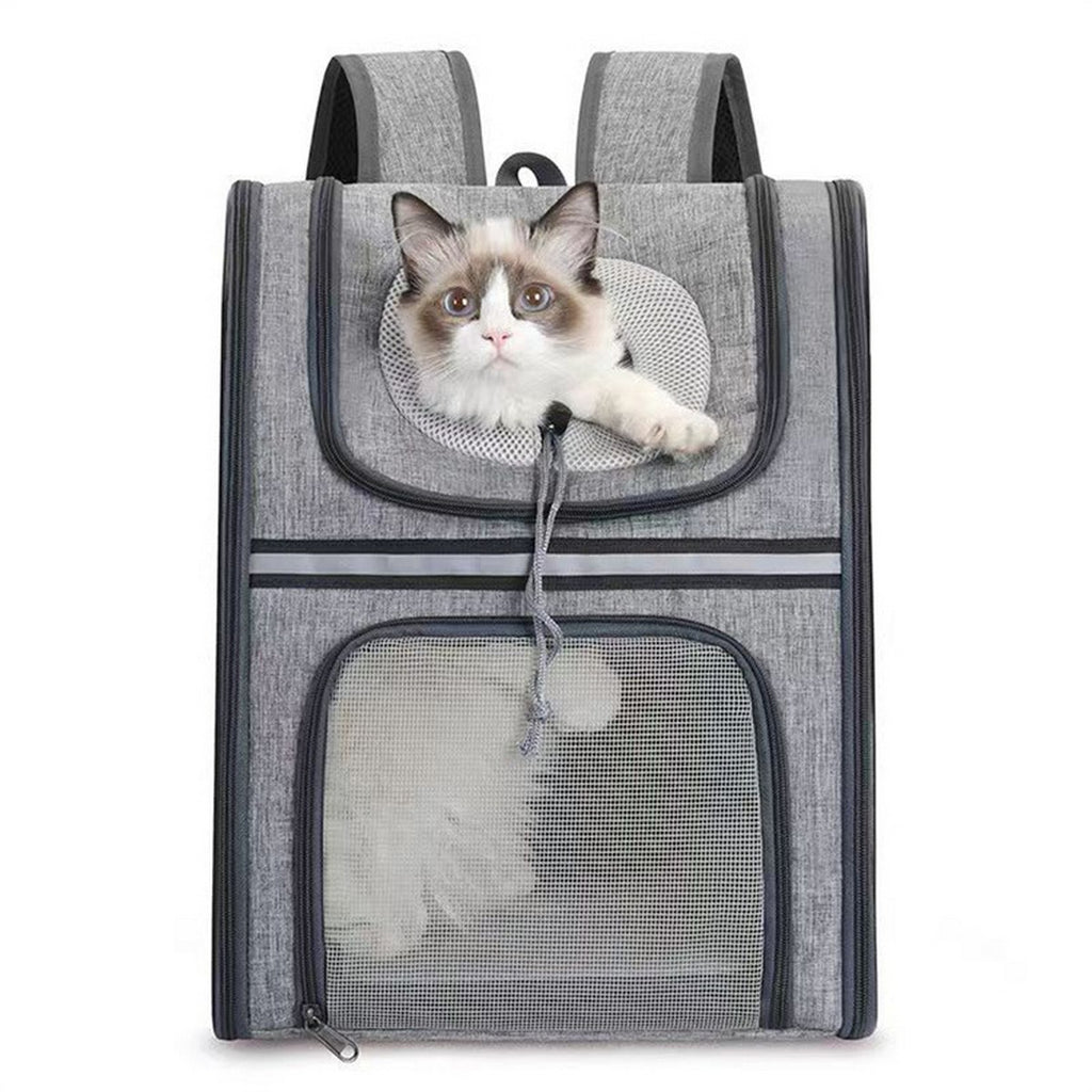 Portable Pet Travel Backpack for Cats Dogs_CWMM12934