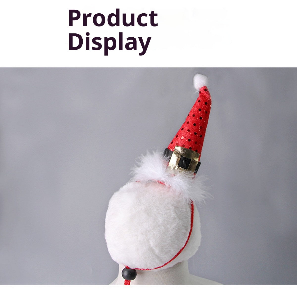 Festive Pet Costume – Creative Christmas Pet Hat_CWMM11352