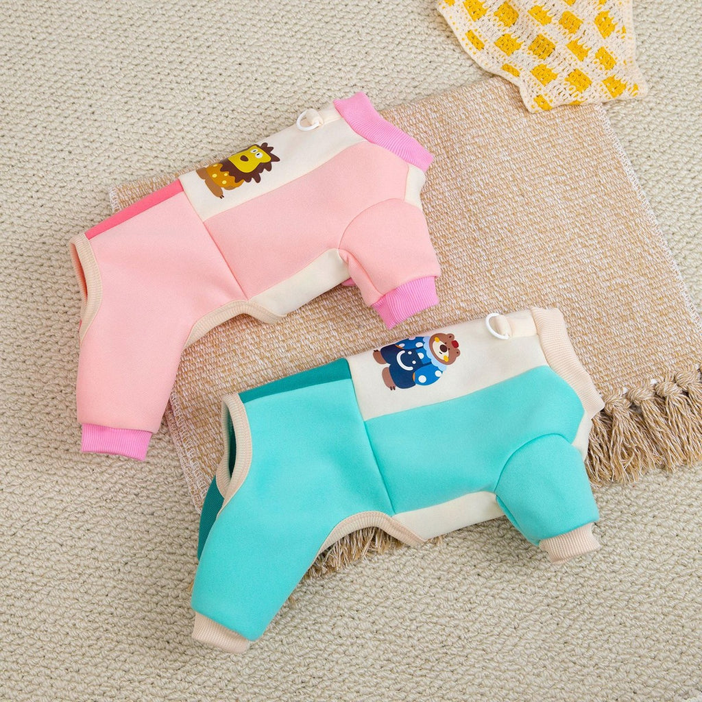 Winter Lion Dog Hoodie Jumpsuit Small Dogs_CWMM12258