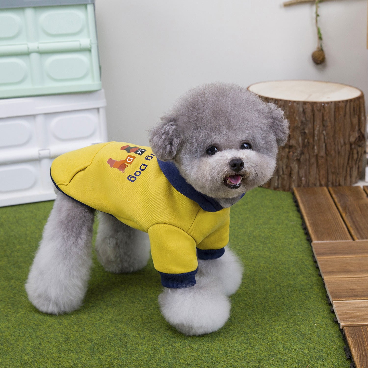 Autumn Winter Fleece Dog Sweatshirt_CWMM12200