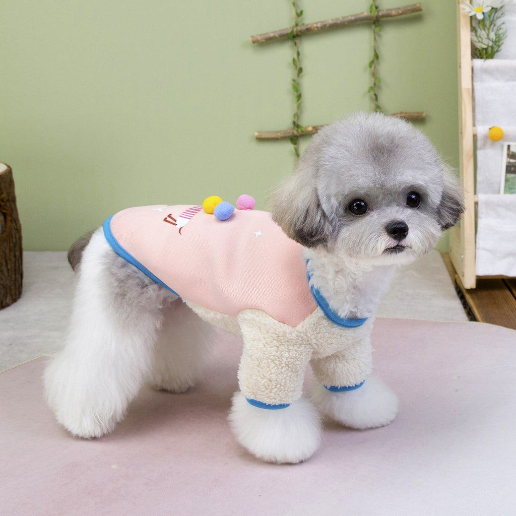 Pet Winter Fleece Hoodie for Small Pets_CWMM12224